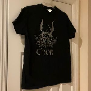 Thor Viking Black T-shirt Small EUC